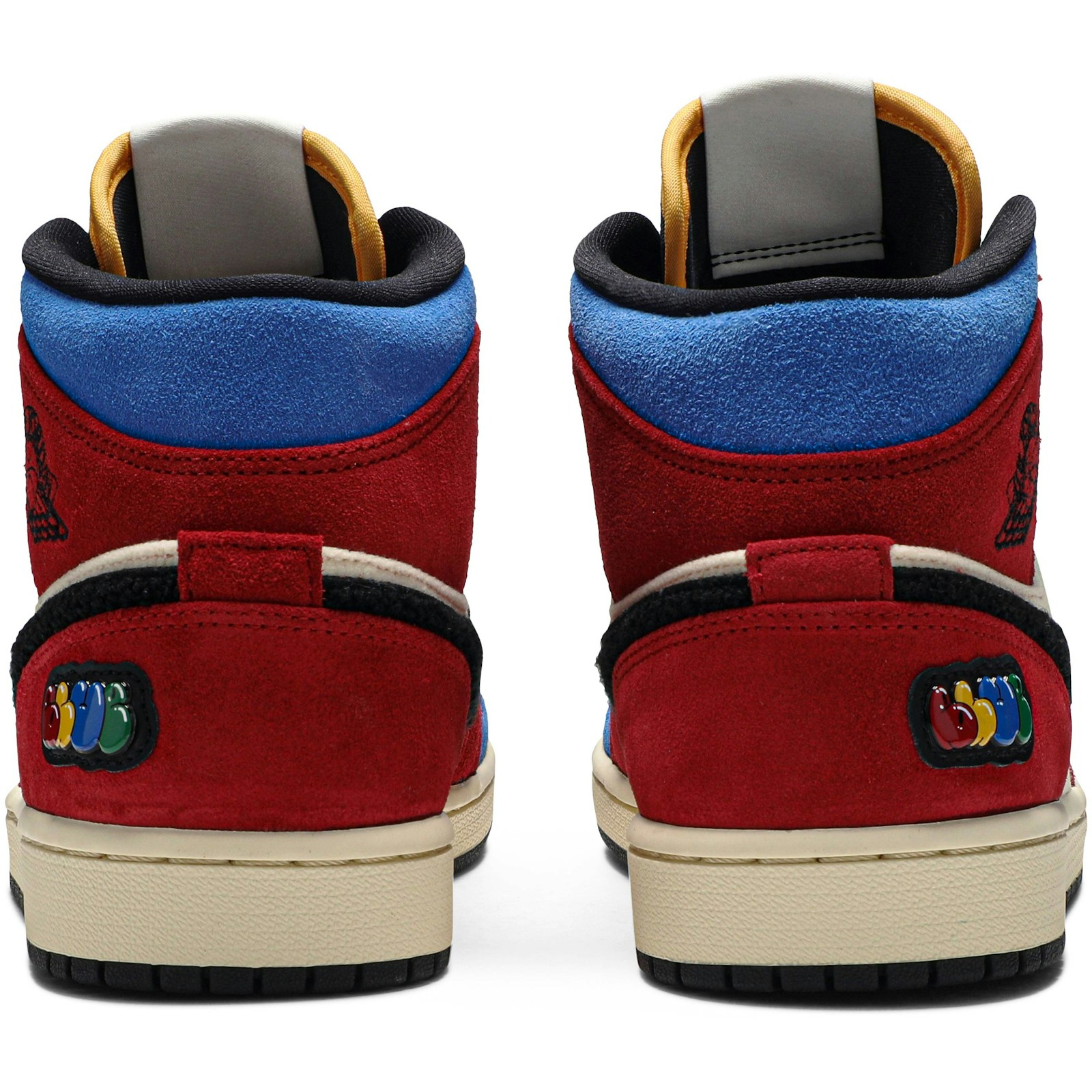 Blue The Great x Air Jordan 1 Mid ‘Fearless’ [also worn by MC Hotdog] CU2805-100 - Image 6